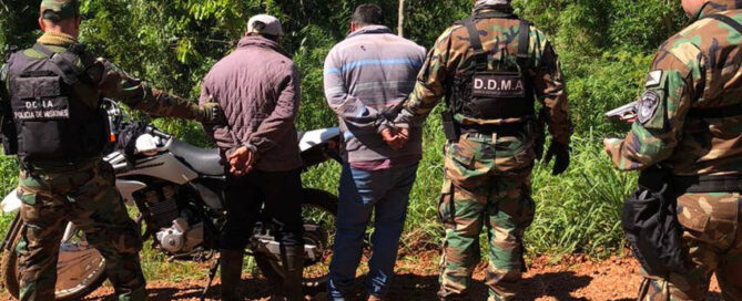 DOS HERMANAS: Detuvieron a dos hombres armados en un operativo rural sobre la RP 18