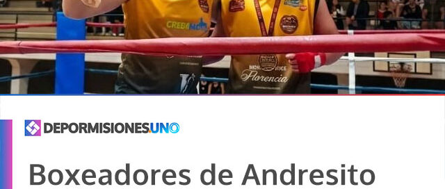 Boxeadores de Andresito se destacaron en una nueva jornada competitiva