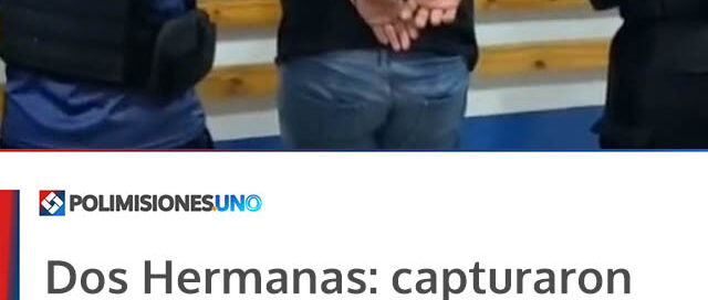 Dos Hermanas: capturaron a “Negao” por el ataque a tiros que dejó a un joven en estado crítico