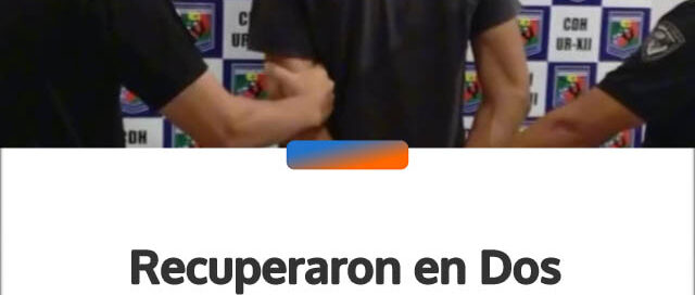 Recuperaron en Dos Hermanas elementos robados de una ex escuela y detuvieron a un sospechoso