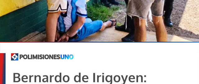 Bernardo de Irigoyen: detuvieron a un hombre por un ataque con arma de fuego contra su ex pareja